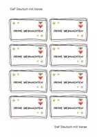 Vorschau - Spiele - Weihnachtskärtchen für eigene Ideen - Fragekarten / Geschenkskarten /... - Seite 3