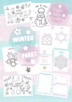 Vorschau - Arbeitsblätter - ❄️Winterpaket mit Achtsamkeitsmaterial, Atemübungen&Bastelideen⭐️ - Seite 2