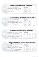 Vorschau - Merkblätter - Bruchrechnen - Fächer mit vielen wichtigen Erklärungen - Seite 2