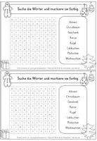 Vorschau - Arbeitsblätter - Advent-& Weihnachtsheftchen - Verschiedene Deutsch - & Matheaufgaben - Seite 2