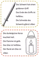Vorschau - Arbeitsblätter - Sankt Martin Lesen und Malen einfach - Seite 2