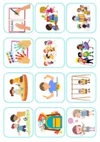Vista previa - Tarjetas / Manipulativos - Narrativa escolar - página 2