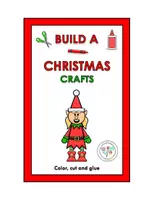 Vista previa - Manualidades / Dibujos para colorear - BUILD A CHRISTMAS CRAFTS ELF GIRL PUZZLE CUT KIDS - Portada