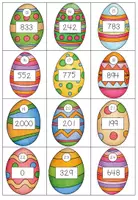 Vorschau - Arbeitsblätter - Numbers Task Cards (Easter Edition) Egg Hunt - Seite 2