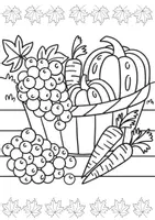 Vorschau - Mal- und Bastelvorlagen - XL-Malbuch - HERBST - über 50 Seiten Malspaß - Seite 1