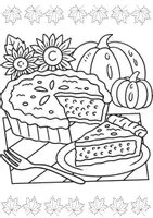 Vorschau - Mal- und Bastelvorlagen - XL-Malbuch - HERBST - über 50 Seiten Malspaß - Seite 2