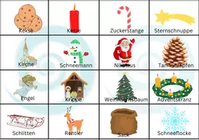 Vorschau - Mal- und Bastelvorlagen - Geschenke verteilen- Ein Silbenspiel - Seite 3