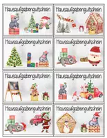 Vorschau - Mal- und Bastelvorlagen - Hausaufgabengutscheine - Weihnachten / Belohnung - Seite 1