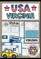 Vista previa - Hojas de trabajo - USA - Virginia (Fact Sheets, Worksheets and Games) - Portada