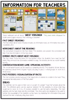 Vista previa - Hojas de trabajo - USA - West Virginia (Fact Sheets, Worksheets and Games) - página 1