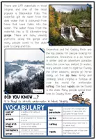 Vista previa - Hojas de trabajo - USA - West Virginia (Fact Sheets, Worksheets and Games) - página 3