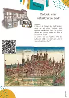 Vorschau - Arbeitsblätter - UR6 Europa im Mittelalter - 22. Stunde: Merkmale einer mittelalterlichen Stadt - Seite 1