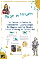 Vorschau - Arbeitsblätter - UR6 Europa im Mittelalter - 24. Stunde: Von Pyramiden und Zwiebeln: Die Stadtbevölkerung - Deckblatt