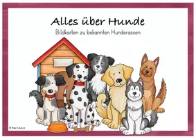 Vorschau - Unterrichtsreihen - Alles über Hunde - Eine fächerübergreifende Lernwerkstatr #LMPKracher2020 - Seite 1