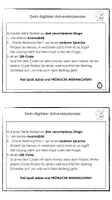 Vorschau - Arbeitsblätter - Mini-Heft digitaler Adventskalender Klasse 3 + 4 - Seite 1