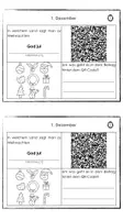 Vorschau - Arbeitsblätter - Mini-Heft digitaler Adventskalender Klasse 3 + 4 - Seite 2