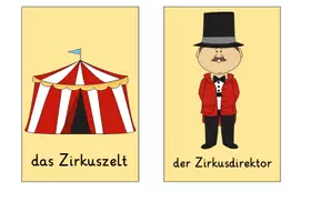 Vorschau - Arbeitsblätter - Materialpaket! Manege frei: Zusammengesetzte Substantive - Seite 3