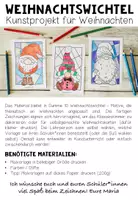 Vorschau - Mal- und Bastelvorlagen - Weihnachtswichtel (Wichtel) - 10 Malvorlagen - Seite 1