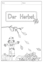 Vorschau - Arbeitsblätter - Herbst - Lerntheke (auch geeignet für DAZ) - Seite 3