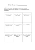 Vorschau - Arbeitsblätter - Religionsquiz zum Kennenlernen - Seite 1
