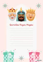Vista previa - Hojas de trabajo - Cartas navidad - página 3