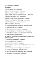 Vorschau - Arbeitsblätter - Deutsch ab Klasse 2 Satzarten bestimmen - mit Lösung - Seite 1