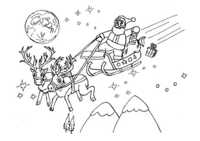 Vorschau - Mal- und Bastelvorlagen - Weihnachts- und Winterausmalbilder 2022 - Seite 1