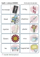 Vista previa - Juegos / Gamificación - sickness and health English domino game - página 2