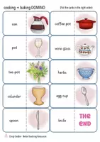 Vista previa - Juegos / Gamificación - cooking and baking english domino game - página 3
