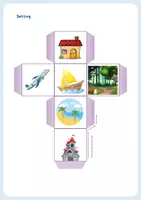 Vista previa - Unidades / Secuencias / Situaciones de Aprendizaje - Crear cuentos con cubos - Story cubes - Español e Inglés - página 1