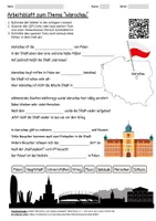 Vorschau - Arbeitsblätter - Arbeitsblatt "Warschau" + Onlineübung & MP3 + - Deckblatt