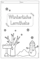 Vorschau - Arbeitsblätter - Materialpaket - Winter - Seite 3