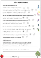 Vorschau - Arbeitsblätter - Weihnachts-Märchen: Lesetext "Frau Holle" mit Aufgaben! - Seite 3