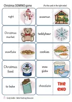 Vista previa - Juegos / Gamificación - Christmas domino game English juego Navidad - página 3