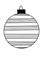 Vorschau - selbst erstellte Cliparts/Grafiken - Ausmalbilder - Weihnachtskugeln - Seite 2