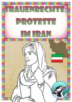 Vorschau - Stationenlernen - Frauenrechte - Aufstände im Iran - Masha Amini - Deckblatt