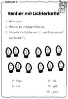 Vorschau - Arbeitsblätter - Rentier-Rechnen - Weihnachten (Klasse 1 bis 4) - Seite 3