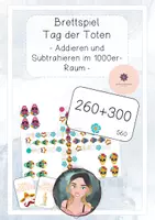Vorschau - Spiele - Brettspiel Addieren und Subtrahieren im 1000er-Raum - Deckblatt