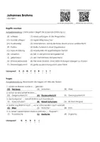 Vorschau - Arbeitsblätter - Johannes Brahms (Infotext und Übungen) - Seite 2