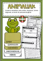 Vista previa - Unidades / Secuencias / Situaciones de Aprendizaje - Los animales / Animaliak / Euskera - Portada