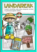 Vista previa - Unidades / Secuencias / Situaciones de Aprendizaje - Las plantas / Landareak Itzulpena / Euskera - Portada
