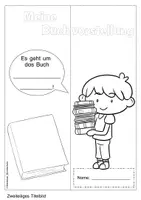 Vorschau - Mal- und Bastelvorlagen - Buchvorstellung Lapbook - Seite 3