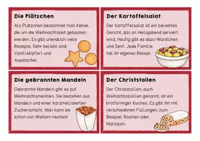 Vorschau - Aufgabenkarten - Lese- und Abschreibkarten Weihnachten - Seite 3