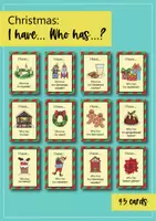 Vorschau - Spiele - Christmas: I have... Who has...?; Spiel (Englisch) - Seite 1