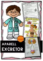 Vista previa - Unidades / Secuencias / Situaciones de Aprendizaje - Aparato excretor / Aparell excretor / Catalán - Portada