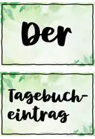 Vorschau - Arbeitsblätter - Tagebucheintrag - Materialpaket, Jg 5-7 - Seite 2