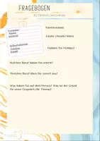 Vorschau - Arbeitsblätter - Beratungslehrkraft Elterncoaching Elterngespräch Fragebogen Elternarbeit Beratung - Seite 3