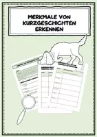 Vorschau - Arbeitsblätter - Materialpaket Kurzgeschichten mit Klassenarbeit und Lösungen Kl. 8/9 H - Deckblatt