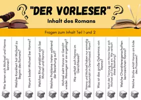 Vorschau - Arbeitsblätter - Sparpaket zum Roman "Der Vorleser" (Bernhard Schlink) - Seite 3