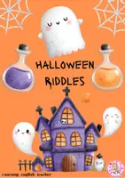 Vista previa - Tarjetas / Manipulativos - HALLOWEEN RIDDLES - página 1